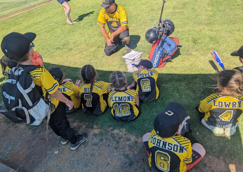 Bulldogs Team on field